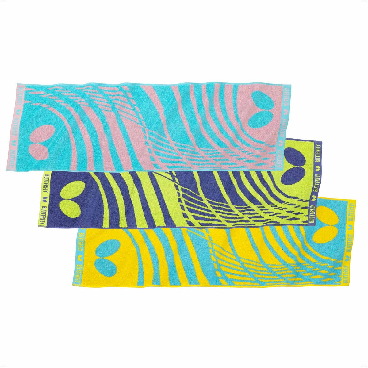 Butterfly Esppira Sports Towel - Three Colors